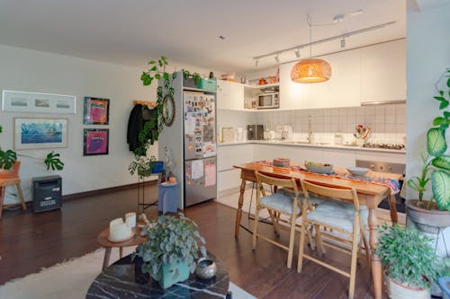 SUNNY Bàn Trà Tròn Gỗ MDF Chống Nước 2 Tầng Bàn Cafe Ban Công Phong Cách Bắc Âu Đa Màu Sắc