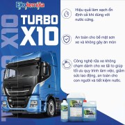 Dung dịch rửa xe không chạm cho xe tải và xe khách TURBO X10 5L